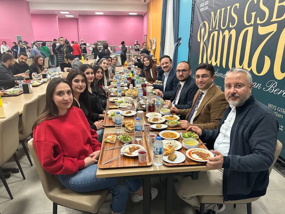 MALAZGİRT’TE ‘GSB’DE RAMAZAN İFTARI’ PROGRAMI