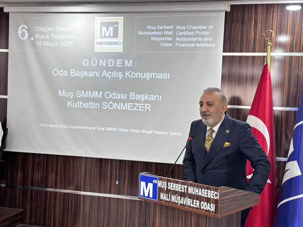 MUŞ SMMMO’DA 6. OLAĞAN GENEL KURUL HEYECANI YAŞANDI