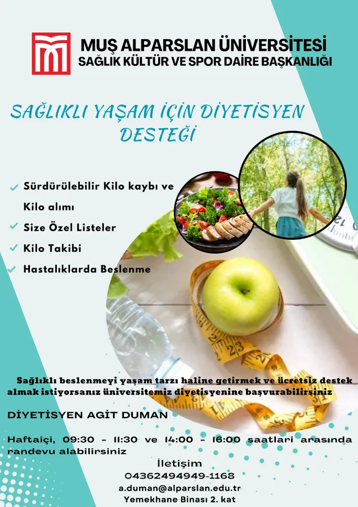 MAUN’DAN SAĞLIKLI YAŞAMA DESTEK