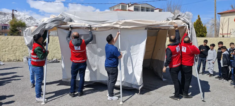 KIZILAY, AFETLERE KARŞI HAZIRLIĞINI ARTIRIYOR