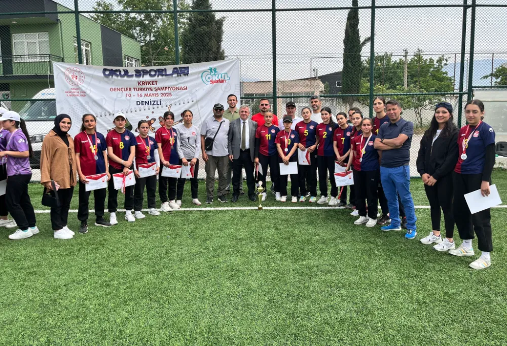 MUŞ SPOR LİSESİ, TÜRKİYE KRİKET ŞAMPİYONASI’NDA ZİRVEYE YAKLAŞTI