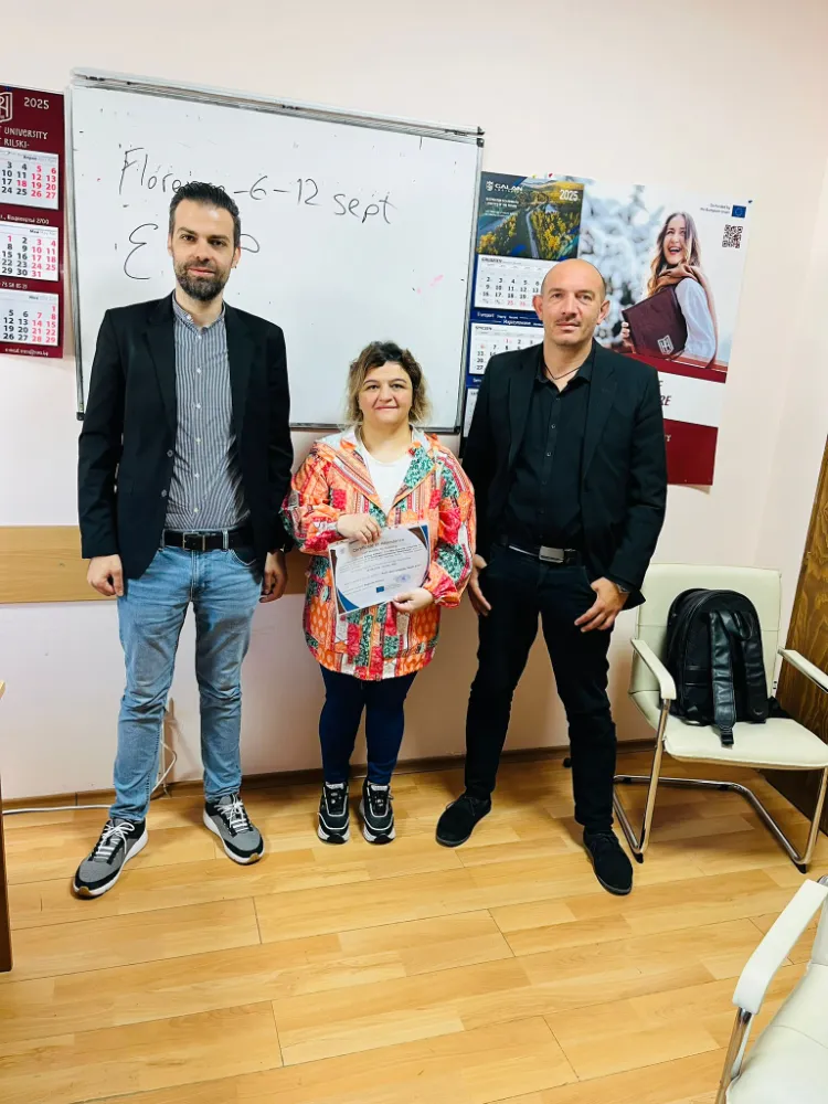 MAUN ÖĞRETİM ÜYESİ KANTARCI BİNGÖL, ERASMUS KAPSAMINDA BULGARİSTAN’DA