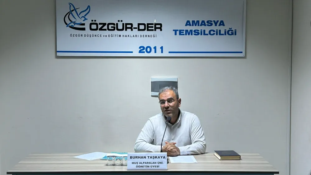 MUŞLU AKADEMİSYEN AMASYA’DA KÜRESELLEŞMEYİ ANLATTI