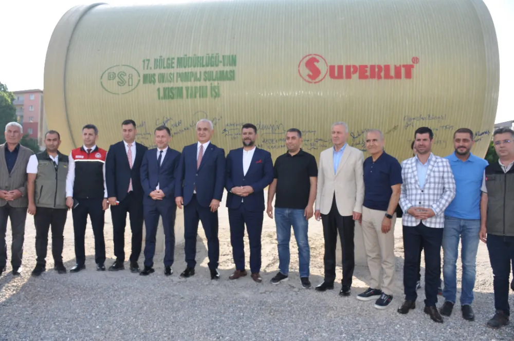 MUŞ’UN BEREKET HATTI: 406 KİLOMETRELİK SULAMA AĞI DÖŞENİYOR