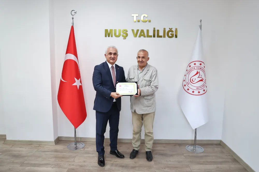 EMEKTAR ŞOFÖRDEN VEDA ZİYARETİ