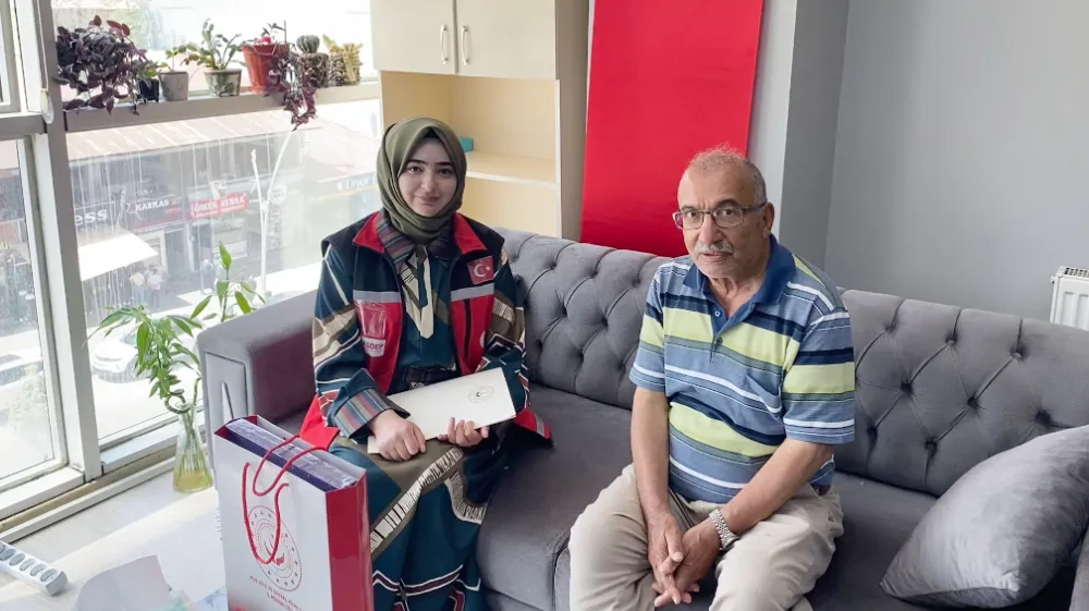 KIBRIS GAZİLERİNE ANLAMLI ZİYARET
