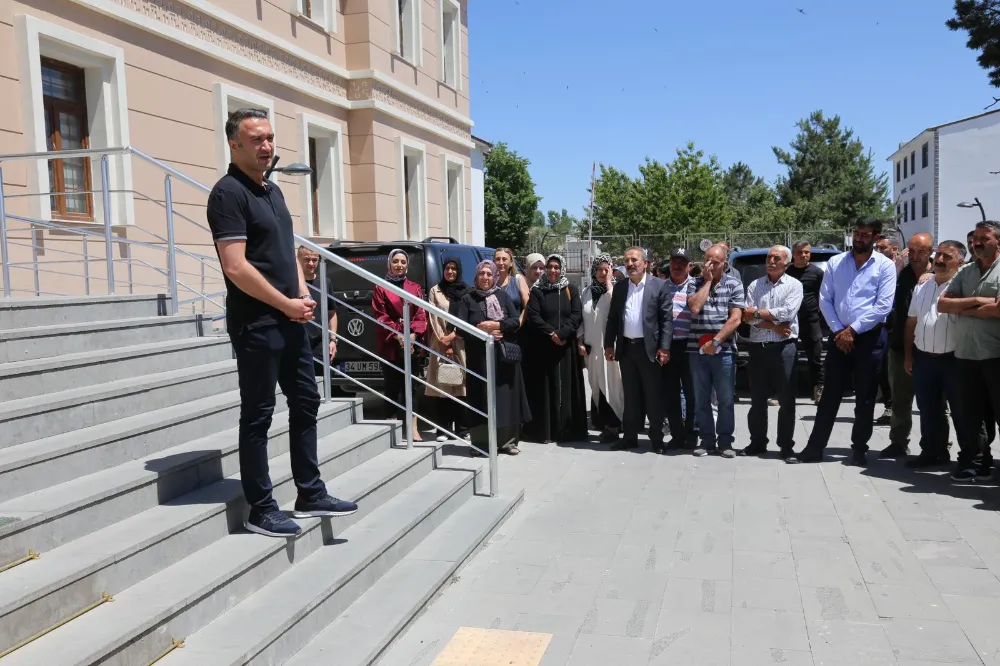 KAYMAKAM MUSA AYYILDIZ’A DUYGUSAL VEDA