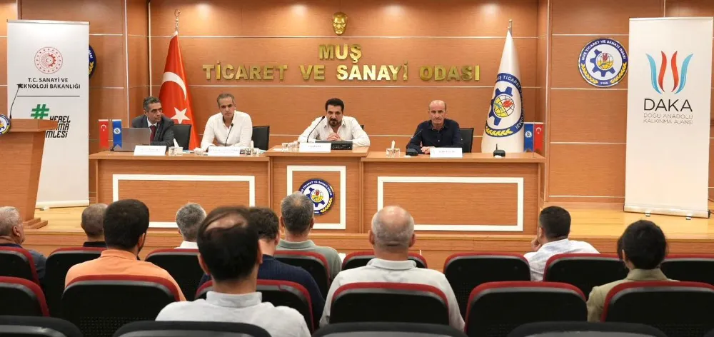 MUŞ TSO’DA YEŞİL DÖNÜŞÜM PROGRAMI TANITILDI