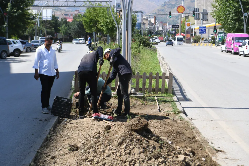 ORTA REFÜJLERE ESTETİK VE YEŞİL DOKUNUŞ