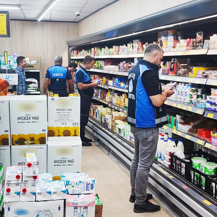 ZİNCİR MARKETLERE ZABITA DENETİMİ