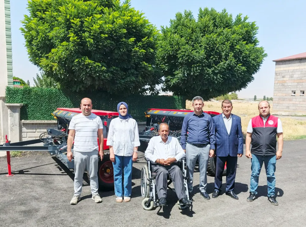 MUŞ’TA ÇİFTÇİLERE MODERN TARIM DESTEĞİ
