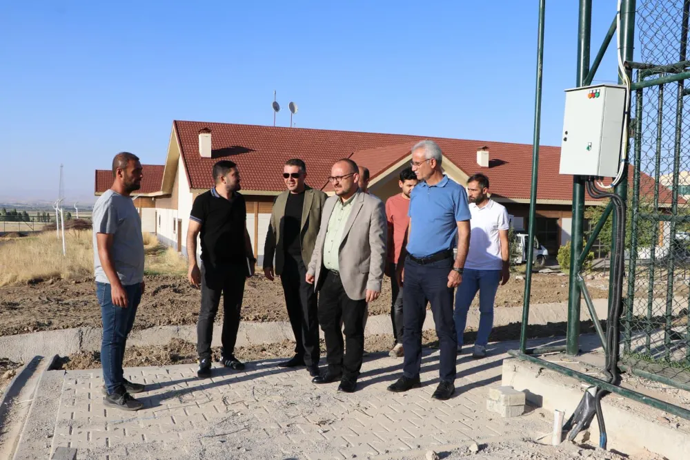 KAMPÜSTE MODERN SOSYAL ALANLAR İÇİN ÇALIŞMALAR SÜRÜYOR