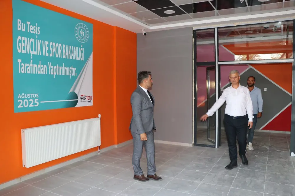 MALAZGİRT’E SPOR VE GENÇLİK YATIRIMLARI HIZLA DEVAM EDİYOR