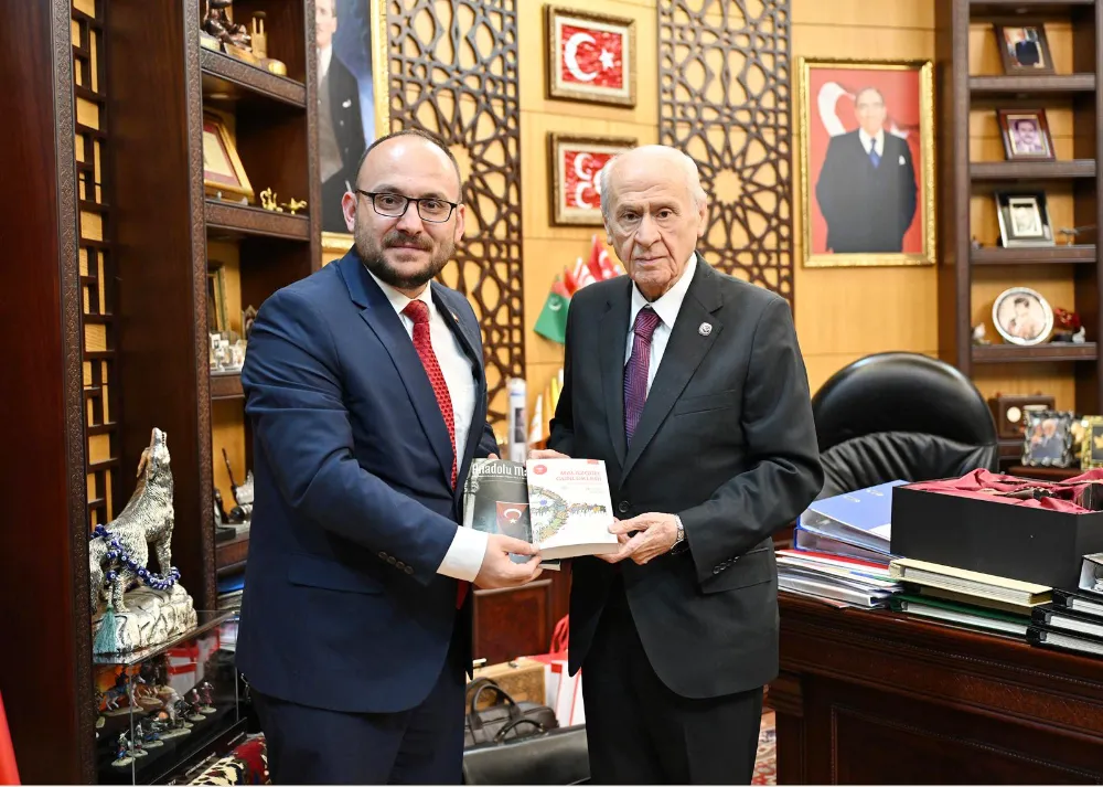 REKTÖR ALİCAN’DAN MHP GENEL BAŞKANI BAHÇELİ’YE ZİYARET
