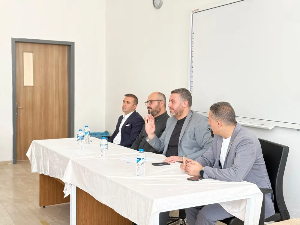 SOSYAL BİLİMLER MYO AKADEMİK YIL AÇILIŞINDA “GAZZE’YE SESSİZ KALMIYORUZ” MESAJI