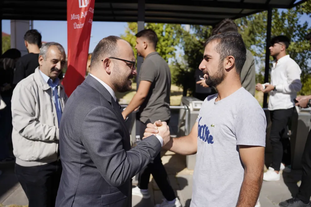 REKTÖR ALİCAN’DAN YENİ AKADEMİK YILA SICAK KARŞILAMA