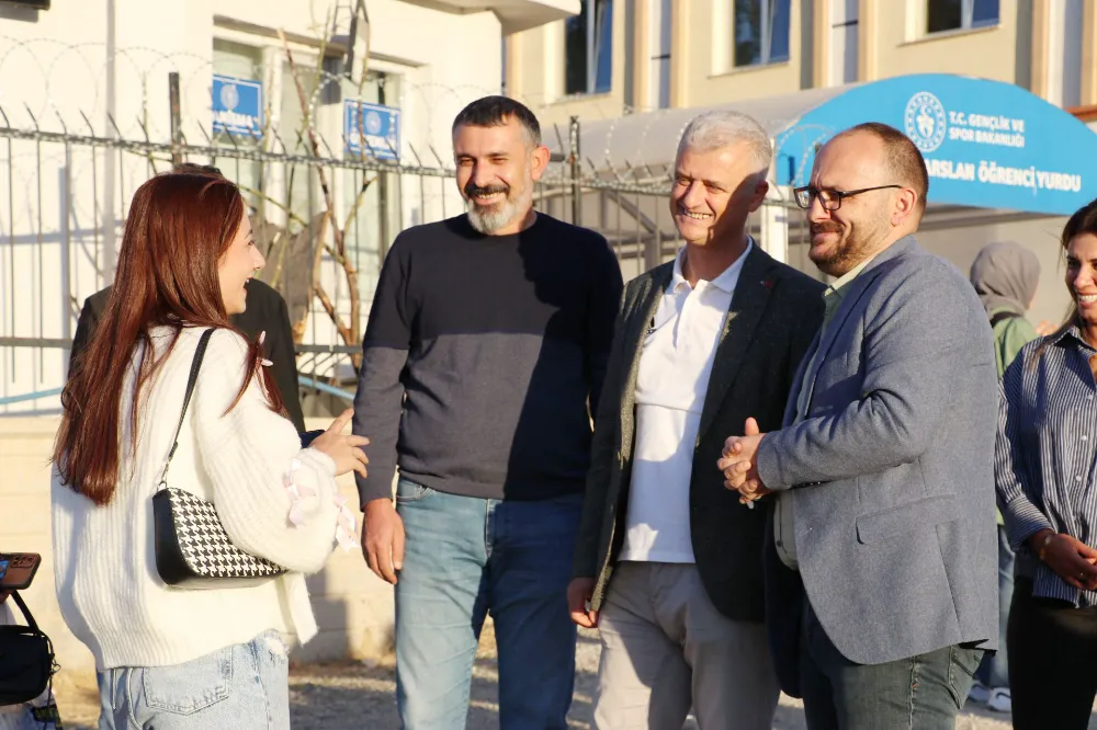 GSB YURTLARINDA YENİ ÖĞRENCİLER İÇİN SICAK KARŞILAMA