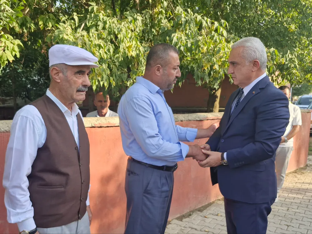 VALİ ÇAKIR’DAN TANDOĞAN KÖYÜ’NE TAZİYE ZİYARETİ