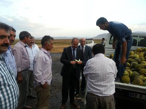 ´´MUŞ´UN SEBZE VE MEYVELERİNİ GÖRMEK SEVİNDİRİCİ