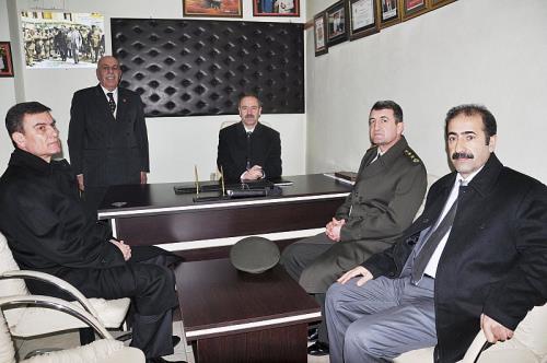 PROTOKOL, MUHARİP GAZİLER DERNEĞİ´Nİ ZİYARET ETTİ