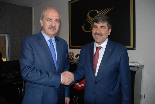 NUMAN KURTULMUŞ MUŞ`A GELDİ