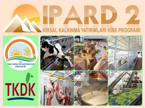 TKDK IPARD II PROGRAMI 1. BAŞVURU ÇAĞRI İLANINA ÇIKTI