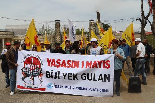 KESK´TEN 1 MAYIS İŞÇİ BAYRAMI KUTLAMASI