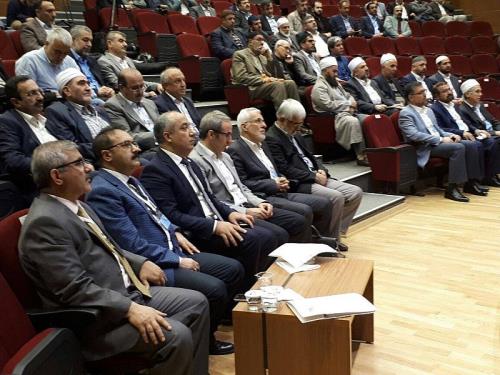 POLAT, TOPLUMSAL SORUNLARIN ÇÖZÜMÜNDE ALİMLERİN SORUMLULUĞU ÇALIŞTAYINA KATILDI