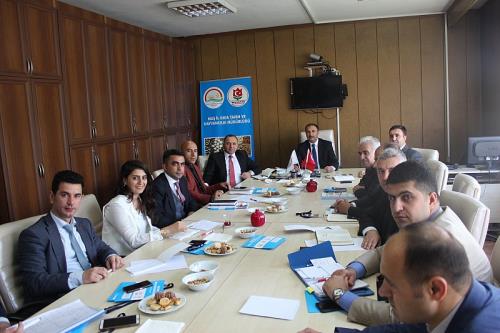 KOORDİNASYON TOPLANTISINDA ÇALIŞMA DEĞERLENDİRİLDİ