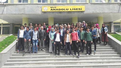 KARAKAYA, MUŞLU ÖĞRENCİLERLE BULUŞTU