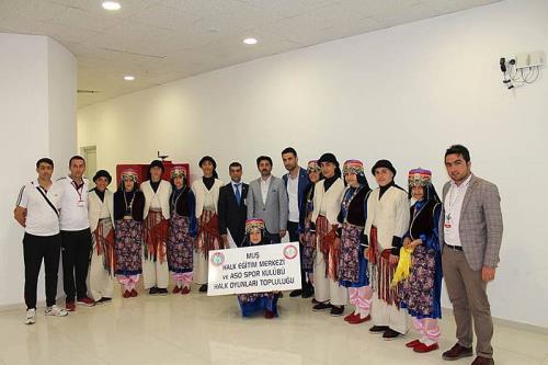 MUŞ EKİBİ VAN´DA BİRİNCİLİKLE DÖNDÜ