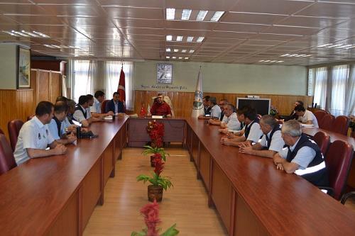 ZABITALARA EĞİTİM VERİLDİ